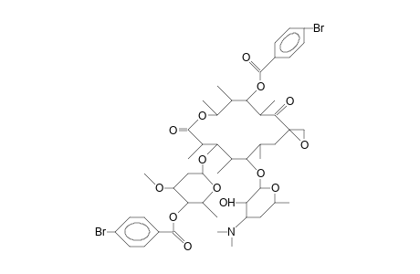11,4''-Bis(O-[P-bromo-benzoyl])-oleandomycin