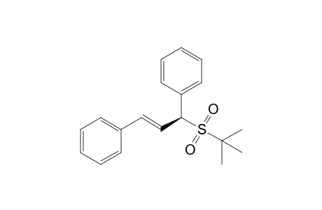 (-)-(S,E)-1,3-Diphenyl-3-(tert-butylsulfonyl)prop-1-ene