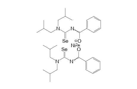 Bis(1,1-Diisobutyl-3-benzoylselenoureato)-nickel(II)