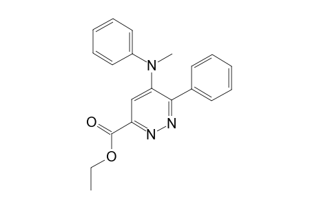 Ethyl 5-(methyl(phenyl)amino)-6-phenylpyridazine-3-carboxylate