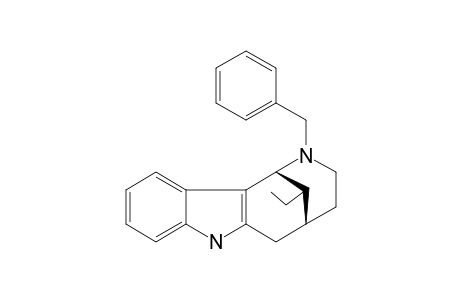 (1RS,5RS,12SR)-2-BENZYL-12-ETHYL-1,2,3,4,5,6-HEXAHYDRO-1,5-METHANOAZOCINO-[4,3-B]-INDOLE