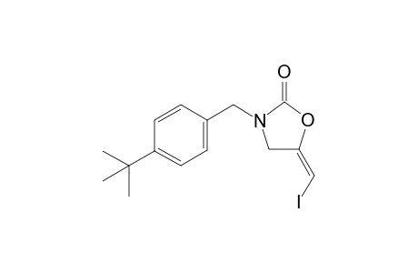 (E)-3-(4-(tert-butyl)benzyl)-5-(iodomethylene)oxazolidin-2-one
