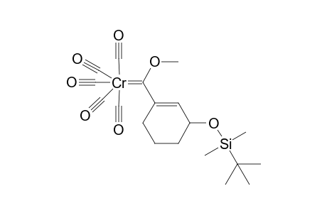 3-tert-Butyldimethylsiloxycyclohex-1-enyl(methoxy)methylene pentacarbonylchromium