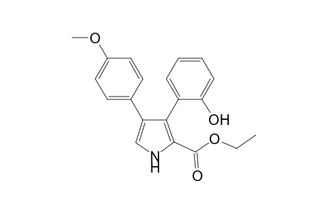 Ethyl 3-(2-hydroxyphenyl)-4-(4-methoxyphenyl)-1H-pyrrole-2-carboxylate