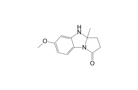 6-methoxy-3a-methyl-3,4-dihydro-2H-pyrrolo[1,2-a]benzimidazol-1-one