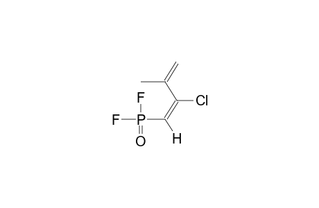 (E)-2-CHLORO-3-METHYL-1,3-BUTADIENYLDIFLUOROPHOSPHONATE