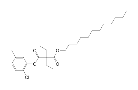 Diethylmalonic acid, 2-chloro-5-methylphenyl dodecyl ester