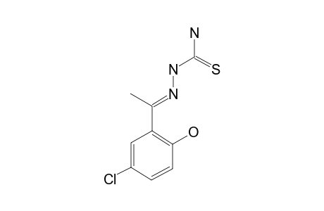 5-CHLORO-2-HYDROXY-ACETOPHENONE-THIOSEMICARBAZONE