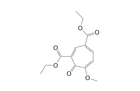 2,4-Bis(ethoxycarbonyl)-7-methoxycyclohepta-2,4,6-trien-1-one