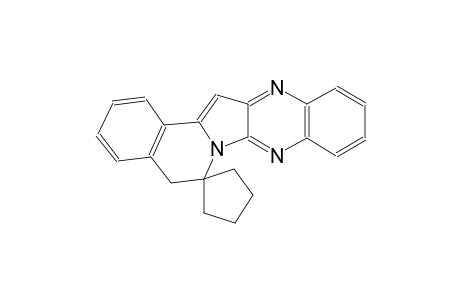 5H-spiro[benzo[7,8]indolizino[2,3-b]quinoxaline-6,1'-cyclopentane]