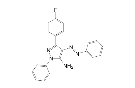 3-(4-Fluorophenyl)-1-phenyl-4-(phenyldiazenyl)-1H-pyrazol-5-amine