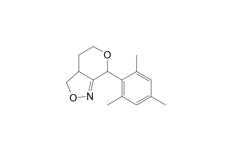 3,3a,4,5-tetrahydro-7-(2',4',6'-trimethylphenyl)-7H-pyrano[3,4-c]isoxazole