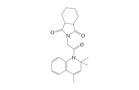 2-[2-oxo-2-(2,2,4-trimethyl-1(2H)-quinolinyl)ethyl]hexahydro-1H-isoindole-1,3(2H)-dione