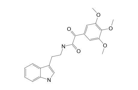 N-[2-(1H-INDOL-3-YL)-ETHYL]-2-OXO-2-(3,4,5-TRIMETHOXYPHENYL)-ACETAMIDE