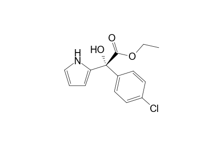 Ethyl 2-(4-chlorophenyl)-2-hydroxy-2-(1H-pyrrol-2-yl)acetate