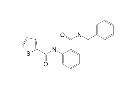 N-[2-(benzylcarbamoyl)phenyl]thiophene-2-carboxamide