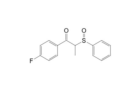 1-(4-Fluorophenyl)-2-(phenylsulfinyl)-1-propanone