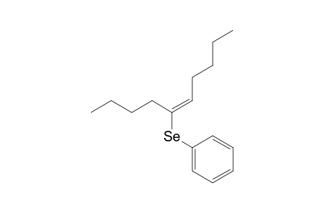 (E)-5-(Phenylseleno)-5-decene