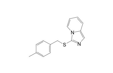 3-[(p-methylbenzyl)thio]imidazo[1,5-a]pyridine