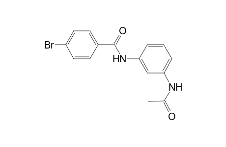 N-[3-(Acetylamino)phenyl]-4-bromobenzamide