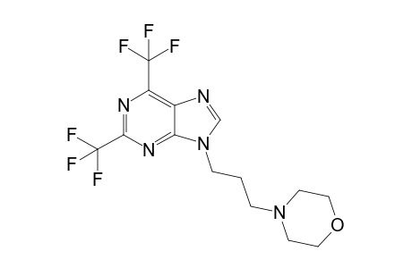 2,6-Bis(trifluoromethyl)-9-(3-morpholinopropyl)-9H-purine