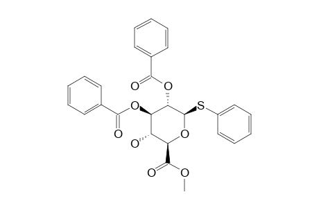 METHYL-(PHENYL-2,3-DI-O-BENZOYL-1-THIO-BETA-D-GLUCOPYRANOSID)-URONATE