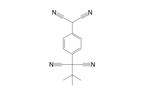 .alpha.-tert-Butyl-p-phenylenedimalononitrile