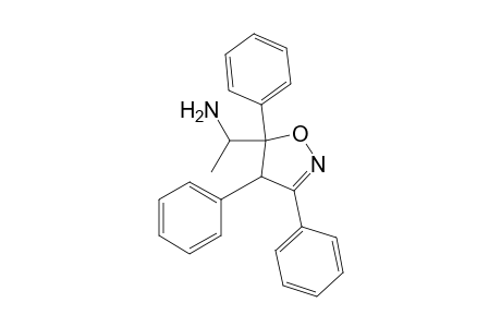 5-Isoxazolemethanamine, 4,5-dihydro-.alpha.-methyl-3,4,5-triphenyl-