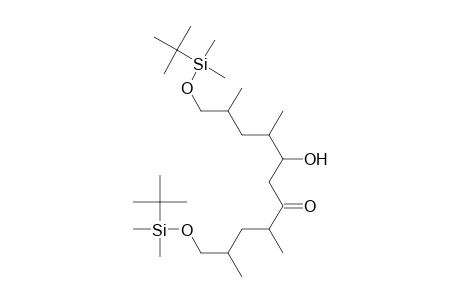 4,16-Dioxa-3,17-disilanonadecan-9-one, 11-hydroxy-2,2,3,3,6,8,12,14,17,17,18,18-dodecamethyl-
