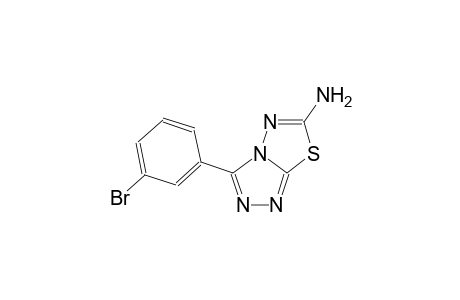 [1,2,4]triazolo[3,4-b][1,3,4]thiadiazol-6-amine, 3-(3-bromophenyl)-