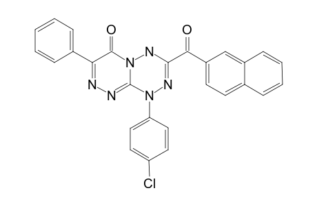 3-(2-naphthoyl)-1-(4-chlorophenyl)-7-phenyl-1H-[1,2,4]triazino[4,3-b][1,2,4,5]tetrazin-6(4H)-one