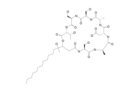 PHAEOFUNGIN;CYCLO-(DHMHDA-L-SER-D-ALA-D-ASP-L-ALA-D-SER-D-ALLO-THR)