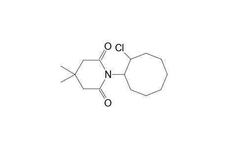 1-(2-Chlorocyclooctyl)-4,4-dimethylpiperidine-2,6-dione