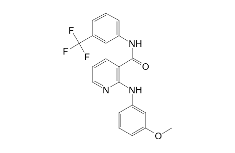 2-(3-Methoxyanilino)-N-[3-(trifluoromethyl)phenyl]-3-pyridinecarboxamide