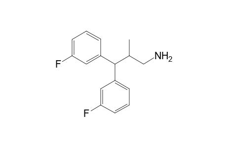 3,3-bis(3-fluorophenyl)-2-methyl-propan-1-amine