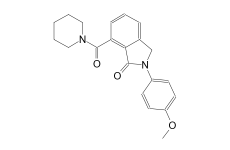 2-(4-methoxyphenyl)-7-(1-piperidinylcarbonyl)-1-isoindolinone