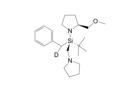 (2S)-1-((1S)-tert-butyl(phenylmethyl-d)(pyrrolidin-1-ylmethyl)silyl)-2-(methoxymethyl)pyrrolidine