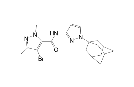 N-[1-(1-adamantyl)-1H-pyrazol-3-yl]-4-bromo-1,3-dimethyl-1H-pyrazole-5-carboxamide