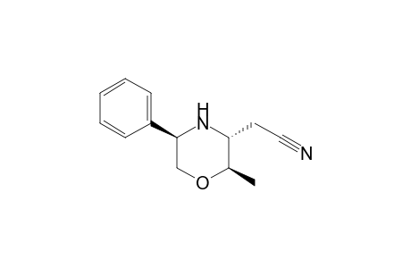 [(2R,3R,5R)-2-Methyl-5-phenylmorpholin-3-yl]acetonitrile