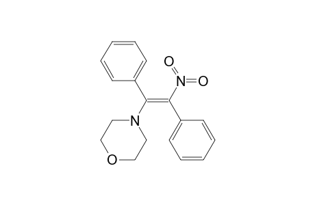 Morpholine, 4-(2-nitro-1,2-diphenylethenyl)-, (E)-