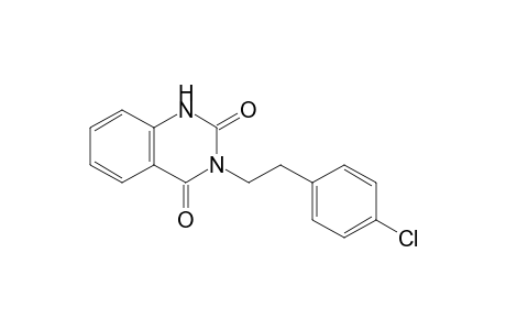 3-[2-(4-chlorophenyl)ethyl]-1H-quinazoline-2,4-dione