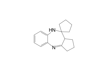 10-Spirocyclopentane-1,2,3,9,10,10a-hexahydrobenzo[b]cyclopenta[e][1,4] diazepine