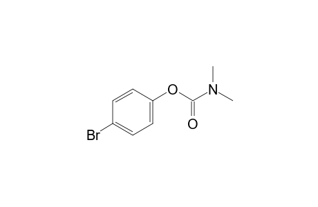 dimethylcarbamic acid, p-bromophenyl ester