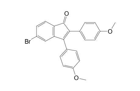 5-Bromo-2,3-bis(4-methoxyphenyl)-1H-inden-1-one