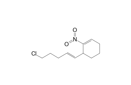 (E)-6-(5-Chloropentenyl)-1-nitrocyclohexene