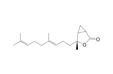 exo-(1.alpha.,5.alpha.)-4-Methyl-4-(4,8-dimethyl-cis-3,7-nonadien-1-yl)-3-oxabicyclo[3.1.0]hexan-2-one