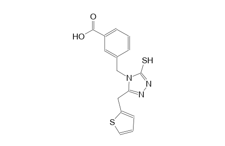 benzoic acid, 3-[[3-mercapto-5-(2-thienylmethyl)-4H-1,2,4-triazol-4-yl]methyl]-