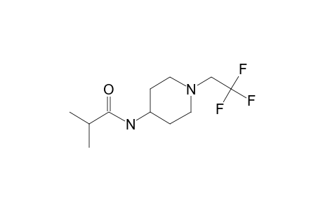 1-(2,2,2-Trifluoroethyl)-4-piperidinamine, N-(2-methylpropionyl)-