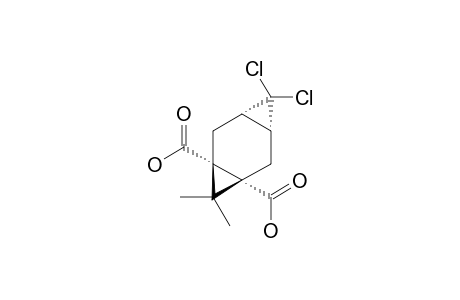 (1-ALPHA,3-BETA,5-BETA,7-ALPHA)-4,4-DICHLORO-8,8-DIMETHYLTRICYClO-[5.1.0.0]-OCTANE-1,7-DICARBOXYLIC-ACID
