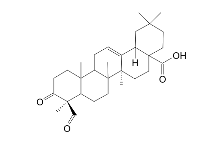 3-Methylene-4-formylhexamethyl-(pentacyclo)triterpene-carboxylic Acid